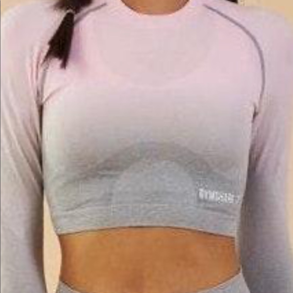 SOLD SOLD Gymshark ombré crop top